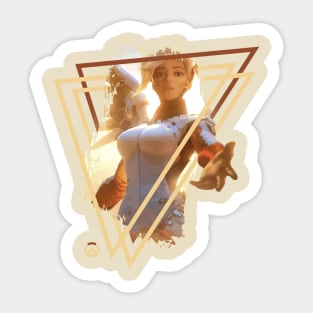 Mercy Overwatch Sticker